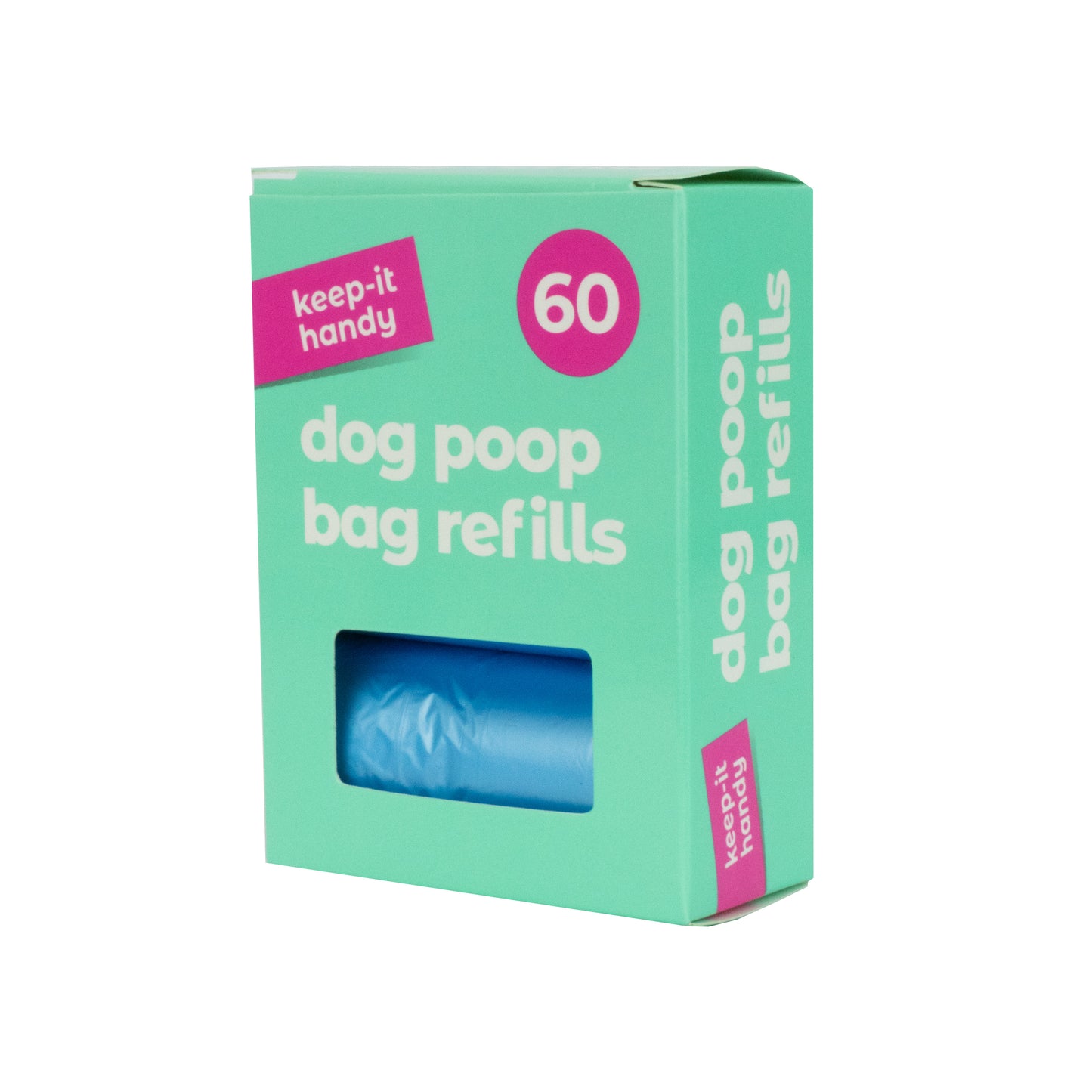 Dog Poo Bag Refills 60pk / 3 rolls (KIH)