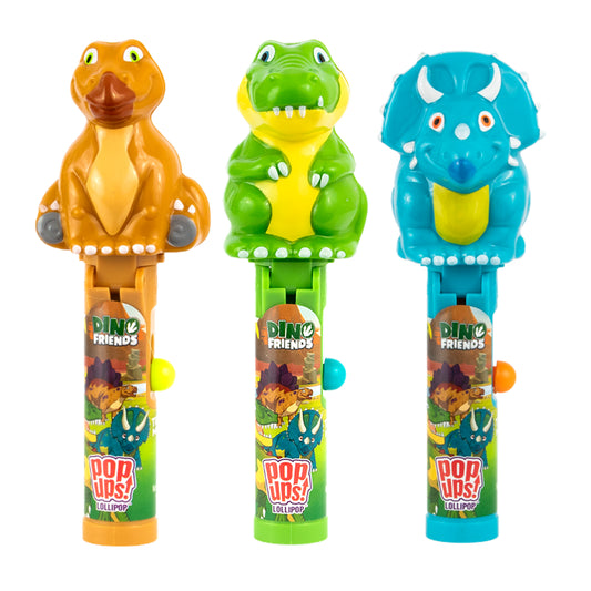 Dino & Friends Pop Up Lollipop 10g (OC)