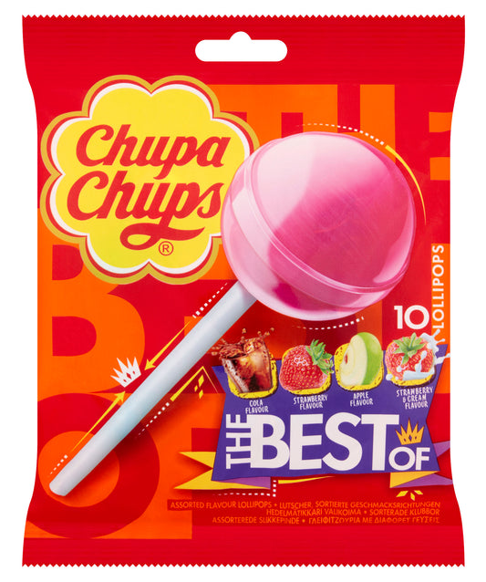 Chupa Chups The Best Of Lollipops 10pk