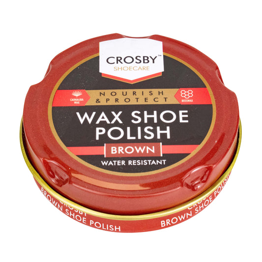 Wax Shoe Polish Brown 50ml