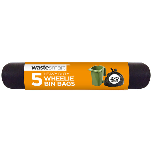 Extra Strong Wheelie Bin Bags 5pk
