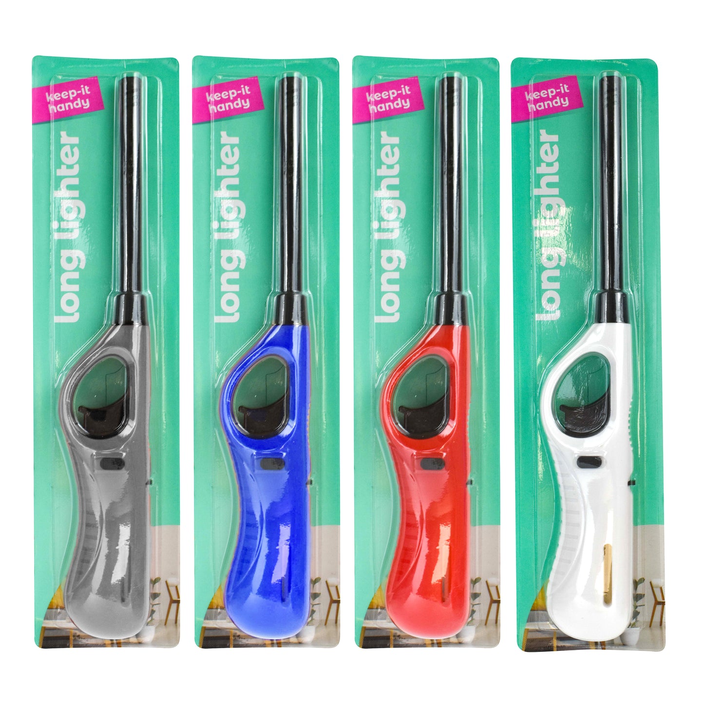 Refillable Elec Long Lighter 1pk (KIH)