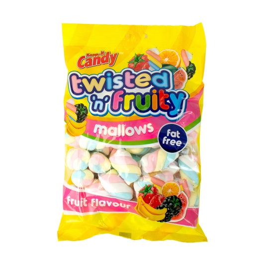 Fruit Flavoured Mini Twisted Marshmallows 200g