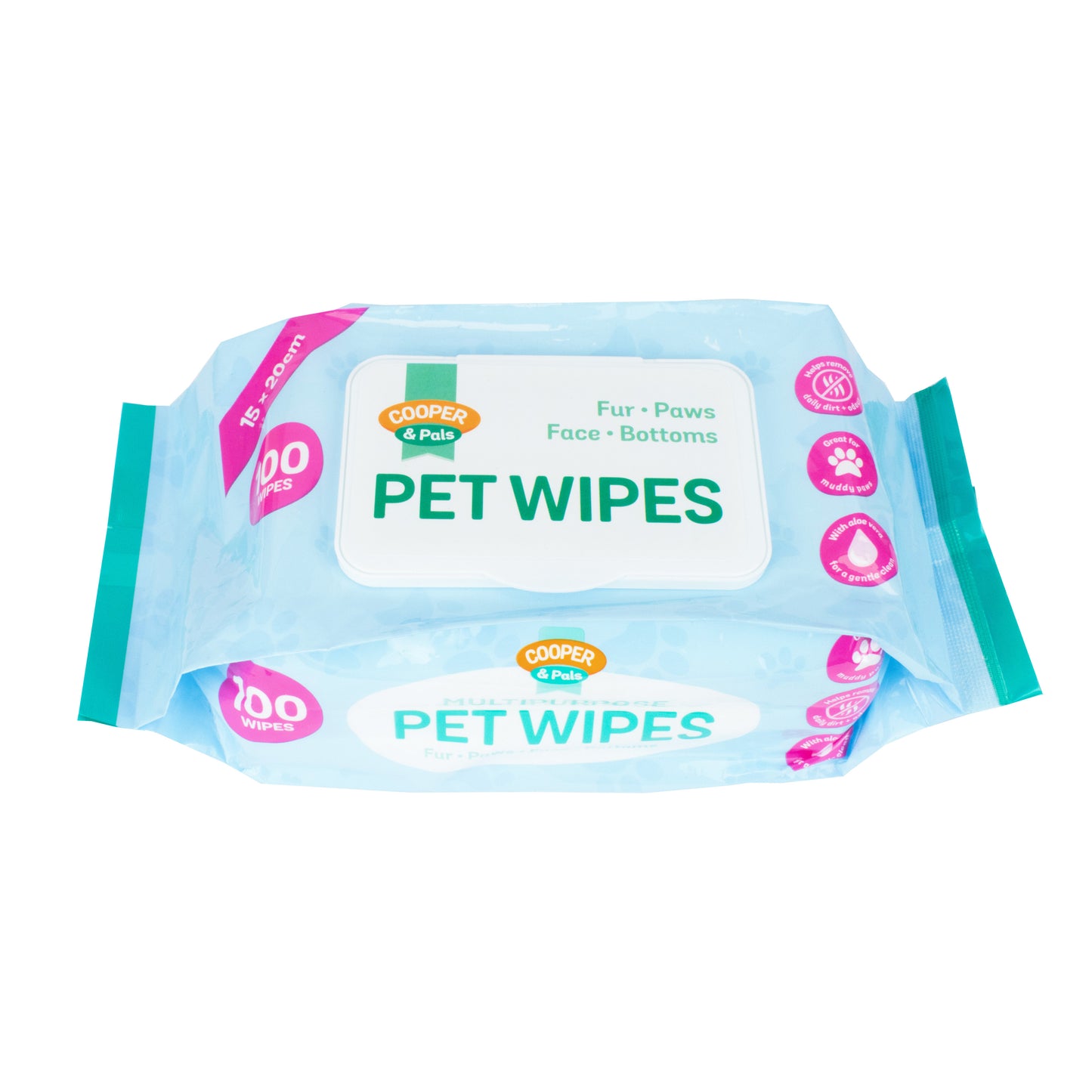 100pk Pet Wipes