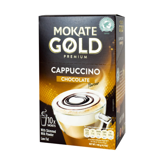 Mokate Gold Premium Double Choc Mocha 10pk 150g