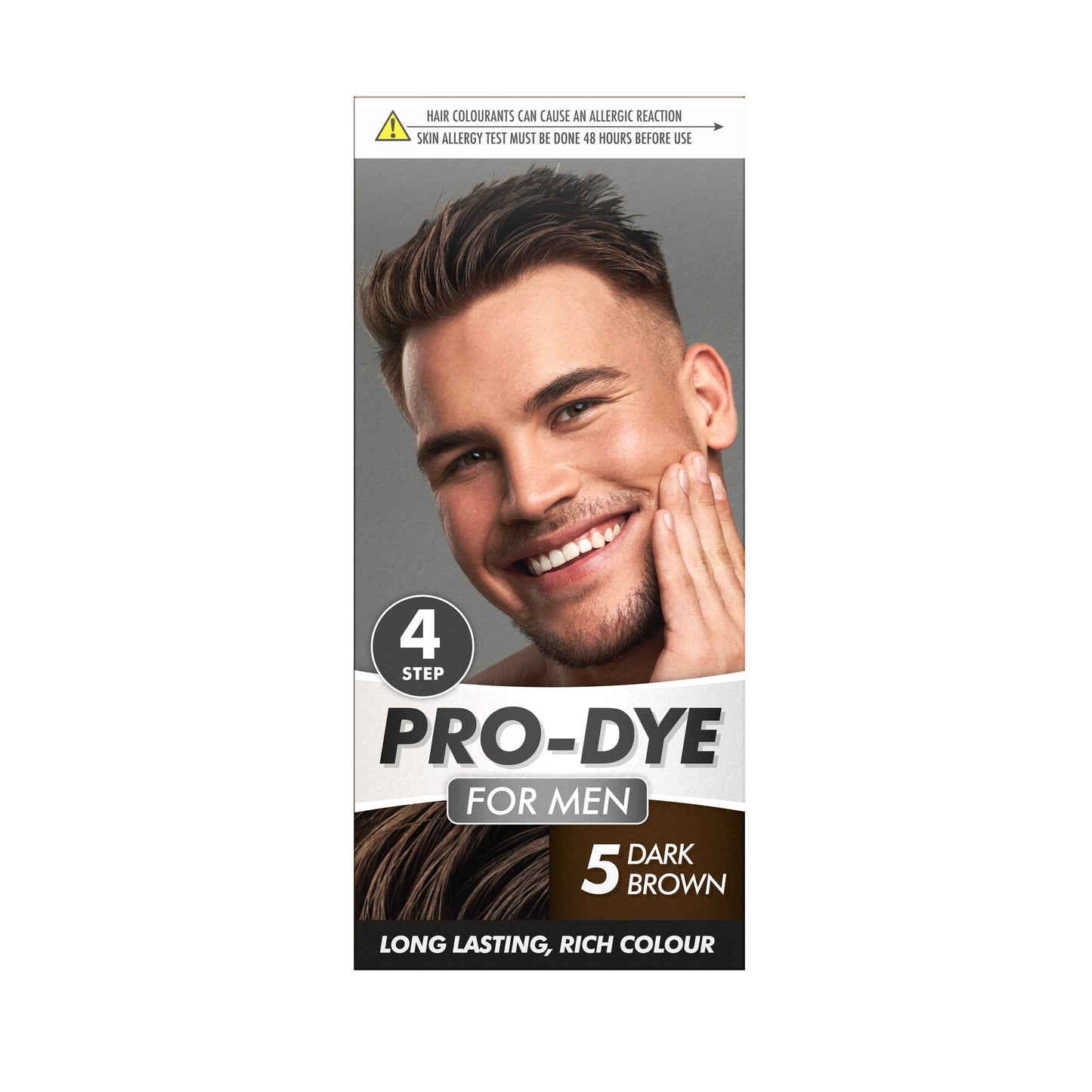 Mens Dark Brown Hair Dye No.5 1pk