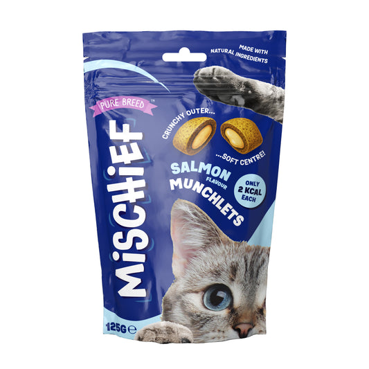 Salmon Flavour Pillow Cat Treats 125g