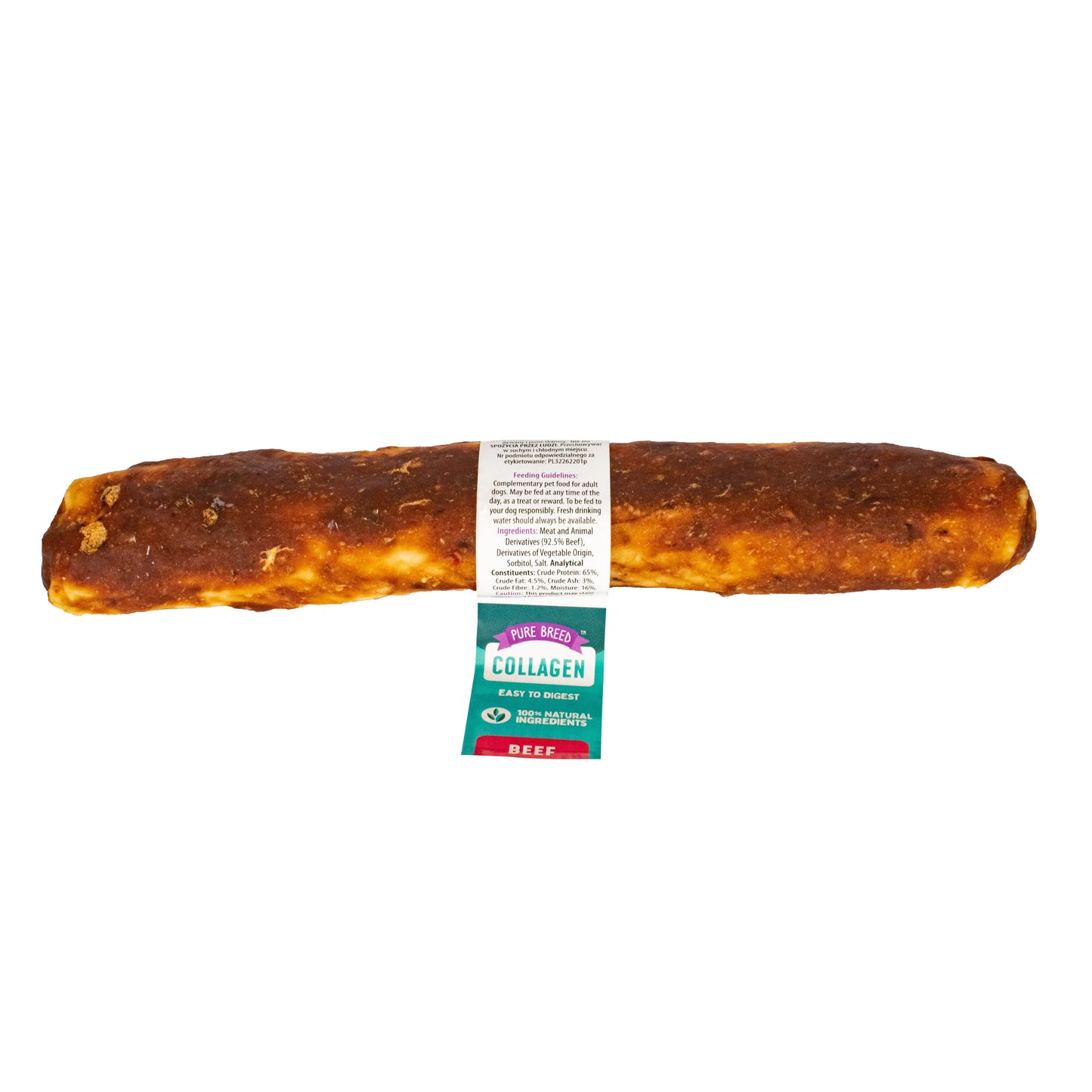 Collagen Roll - Large - Beef 1pk (120g)