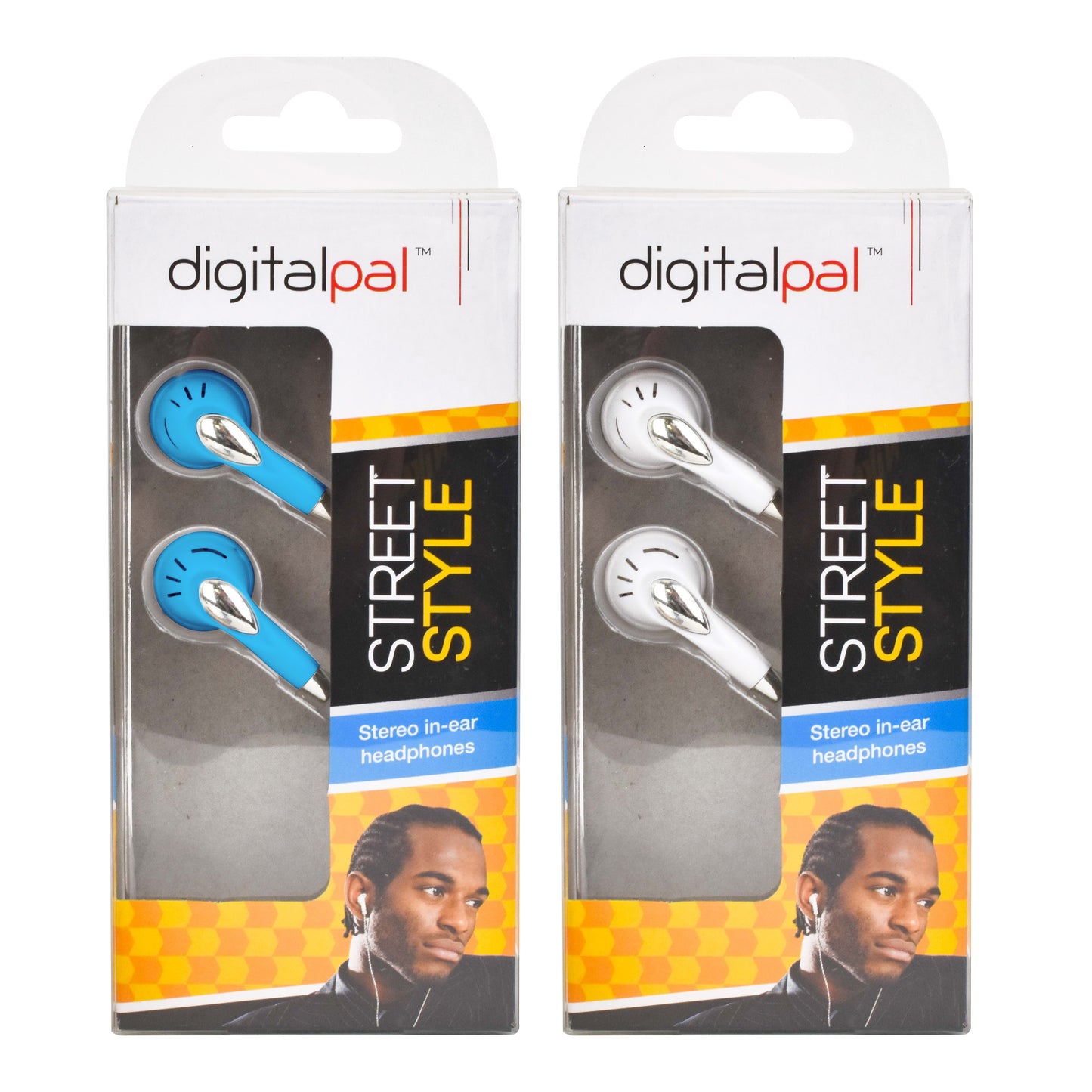 Street Style Stereo Headphones 1pk