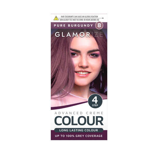 Pure Burgundy Hair Dye