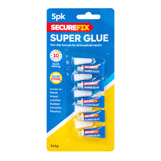One Shot Super Glue 5pk