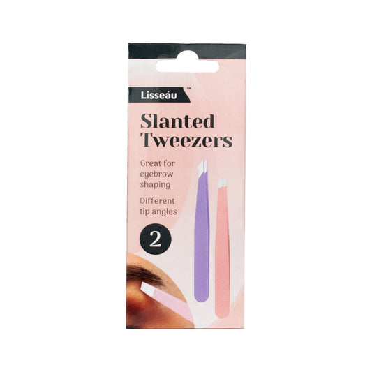 Angled Tweezer 2pk Clipstrip