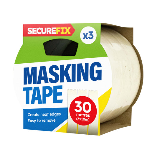 Masking Tape 10m 3pk