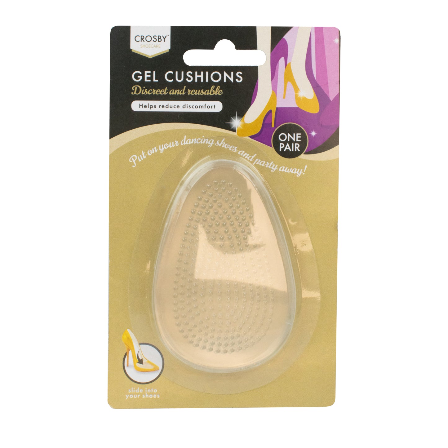 1pk Invisible Gel Cushions