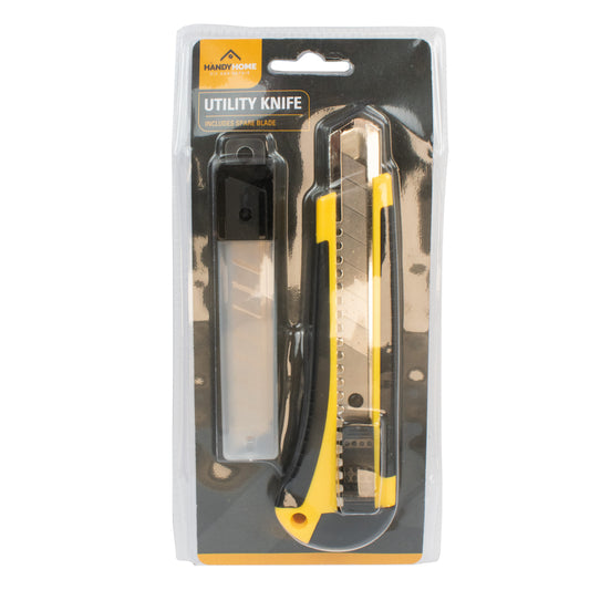 Utility Knife with 1 Spare Blade