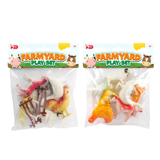 Farm Yard Animal Set 7pc