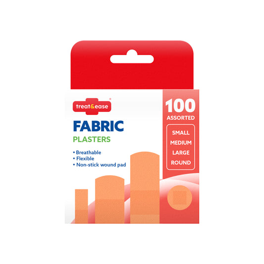 Fabric Plasters 100pk