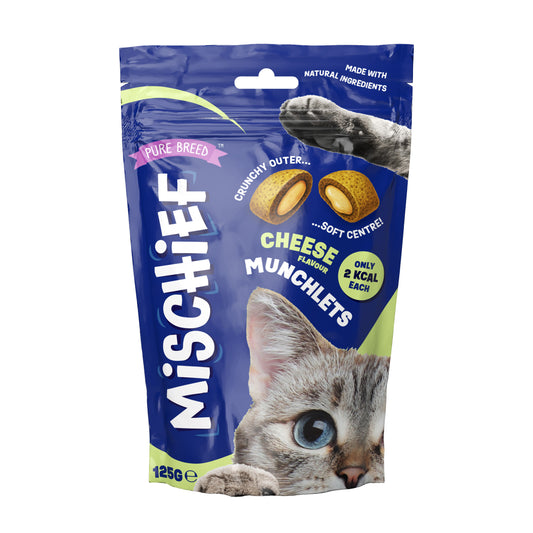Cheese Flavour Pillow Cat Treats 125g