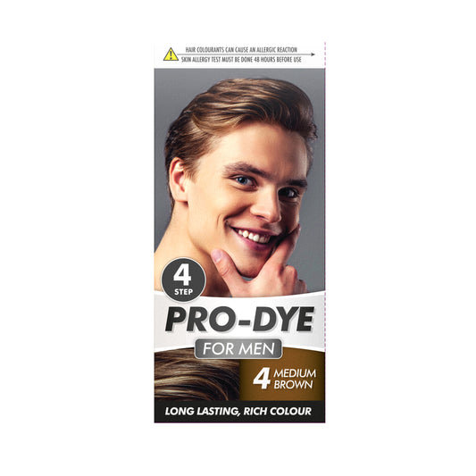 Mens Medium Brown Hair Dye No.4 1pk