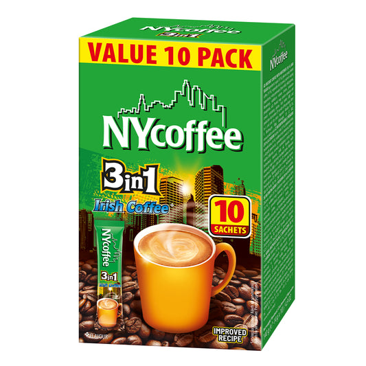 NY Coffee Irish Latte 10pk 140g