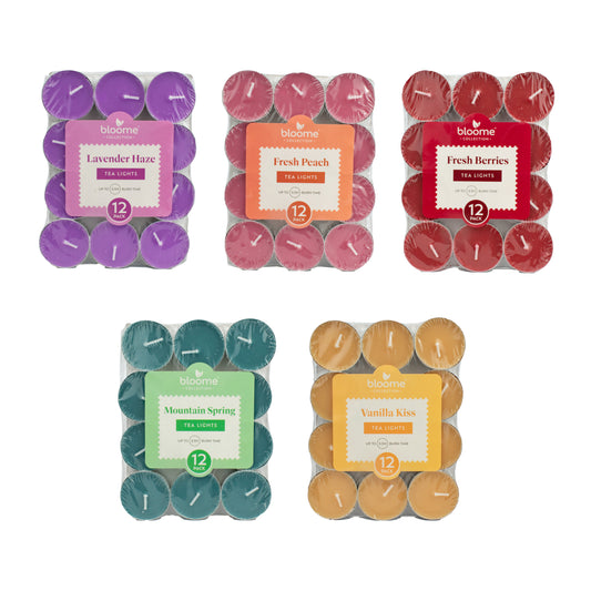 Shrinked Fragranced Tealights 12pk