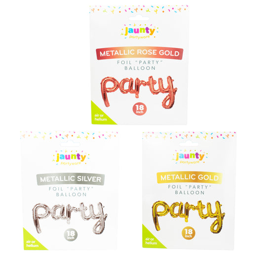Jaunty 18" Foil Party Balloon
