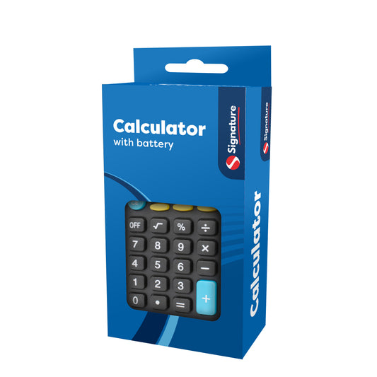 Calculator with Battery