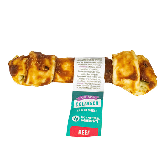 Collagen Knot Large - Beef 1pk (80g)