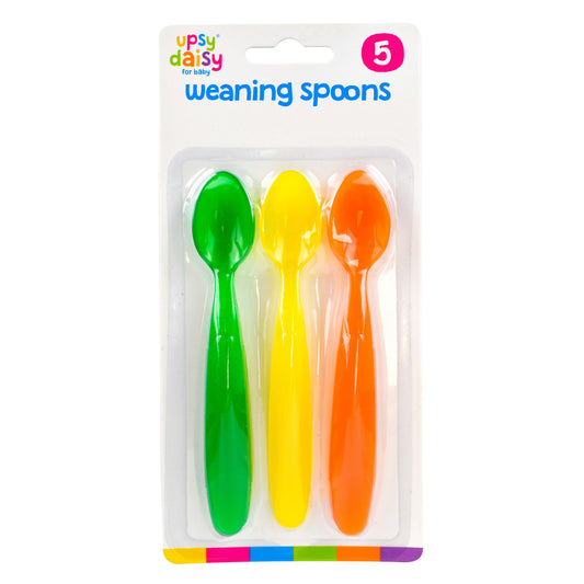 Baby Weaning Spoons 5pk