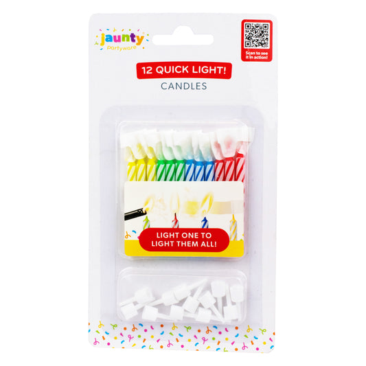 Jaunty Quick Light Candle 12pk