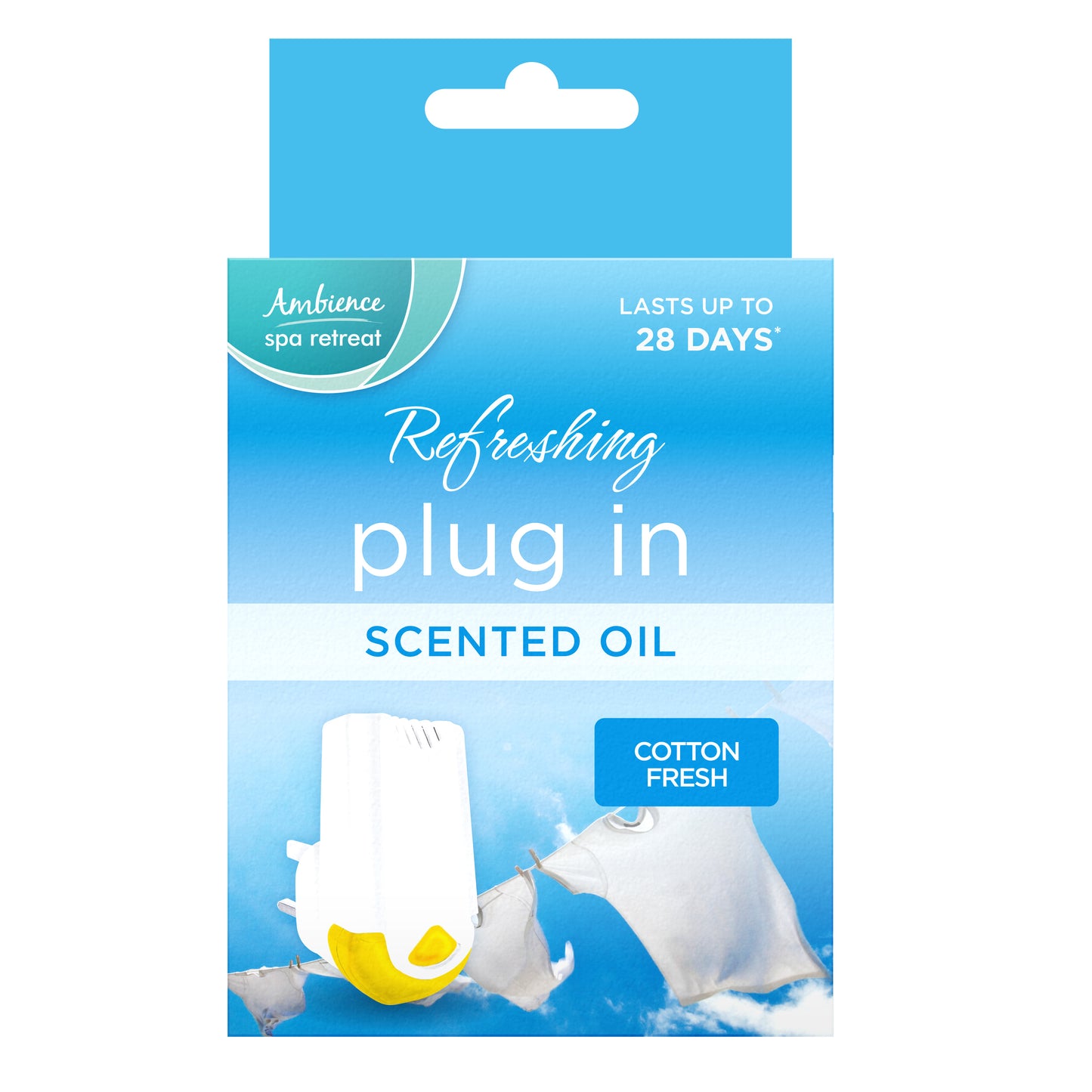 Plug in Air Freshener & Refill - Cotton Fresh