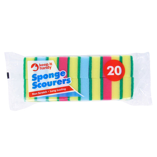 Sponge Scourers 20pk