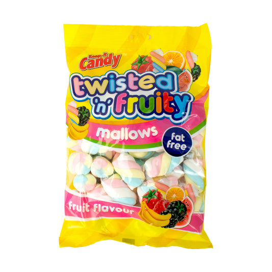 Fruit Flavoured Mini Twisted Marshmallows 200g