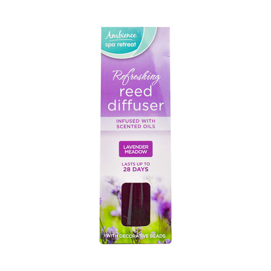Decorative Glass Bead Reed Diffuser 30ml Lavender