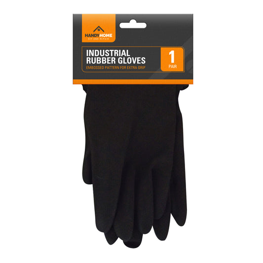 Large Industrial Rubber Gloves 1 Pair