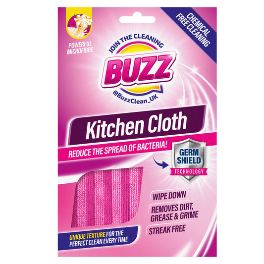 Buzz Microfibre Kitchen Cloth w/ Germ Shield (OC)