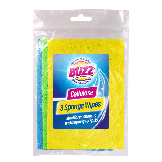 Buzz 3pk Cellulose Sponges