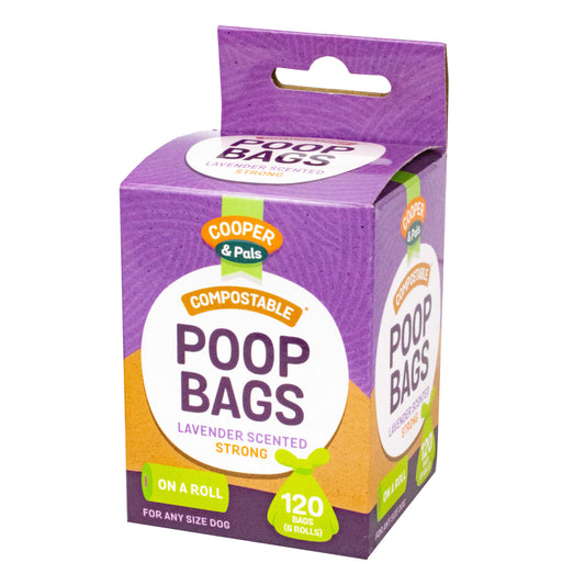 120pk Scented Degradable Refill Poo Bag Rolls