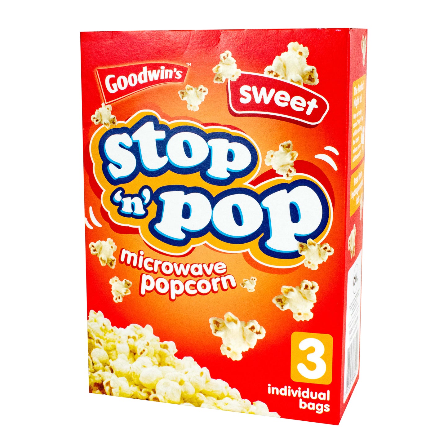 Microwave Sweet Popcorn 3 x 85g