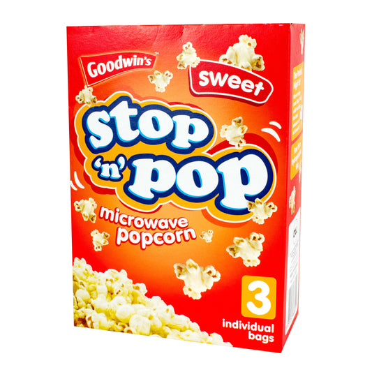 Microwave Sweet Popcorn 3 x 85g