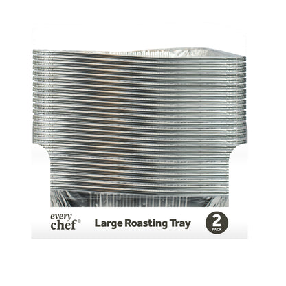 Large Foil Roasting Trays 2pk