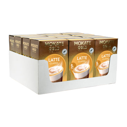 Mokate Gold Premium Coffee Latte 9pk 126g
