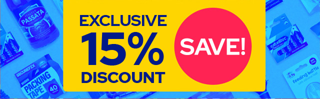 New Customers Save 15%